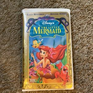 DISNEY THE LITTLE MERMAID VHS